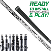 Assembled Apollo Shadow UL Shaft with Adapter Tip and Grip