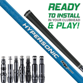 Assembled UST Lin-Q PowerCore White Shaft with Adapter Tip and Grip