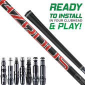 Assembled Project X HZRDUS Gen 4 Red CB with Adapter and Grip