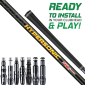 Assembled SK Fiber Hypersonic Shaft with Adapter Tip and Grip