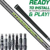 Assembled SK Fiber Hypersonic SL50 Shaft with Adapter Tip and Grip