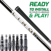 Assembled UST Lin-Q PowerCore White Shaft with Adapter Tip and Grip