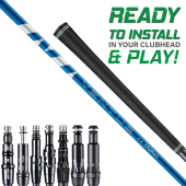 Assembled Fujikura Ventus Blue with Velocore+ Shaft with Adapter Tip and Grip