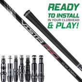 Assembled Fujikura Vista Pro 55 Shaft with Adapter Tip and Grip