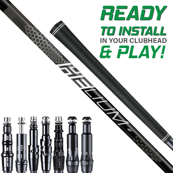 Assembled UST Mamiya Helium Nanocore 40 Shaft with Adapter Tip and