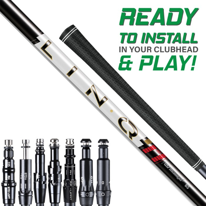Assembled UST Lin-Q PowerCore Red Shaft with Adapter Tip and Grip