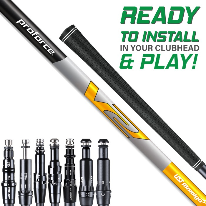Assembled UST Proforce V2 Shaft w/ Adapter Tip & Grip