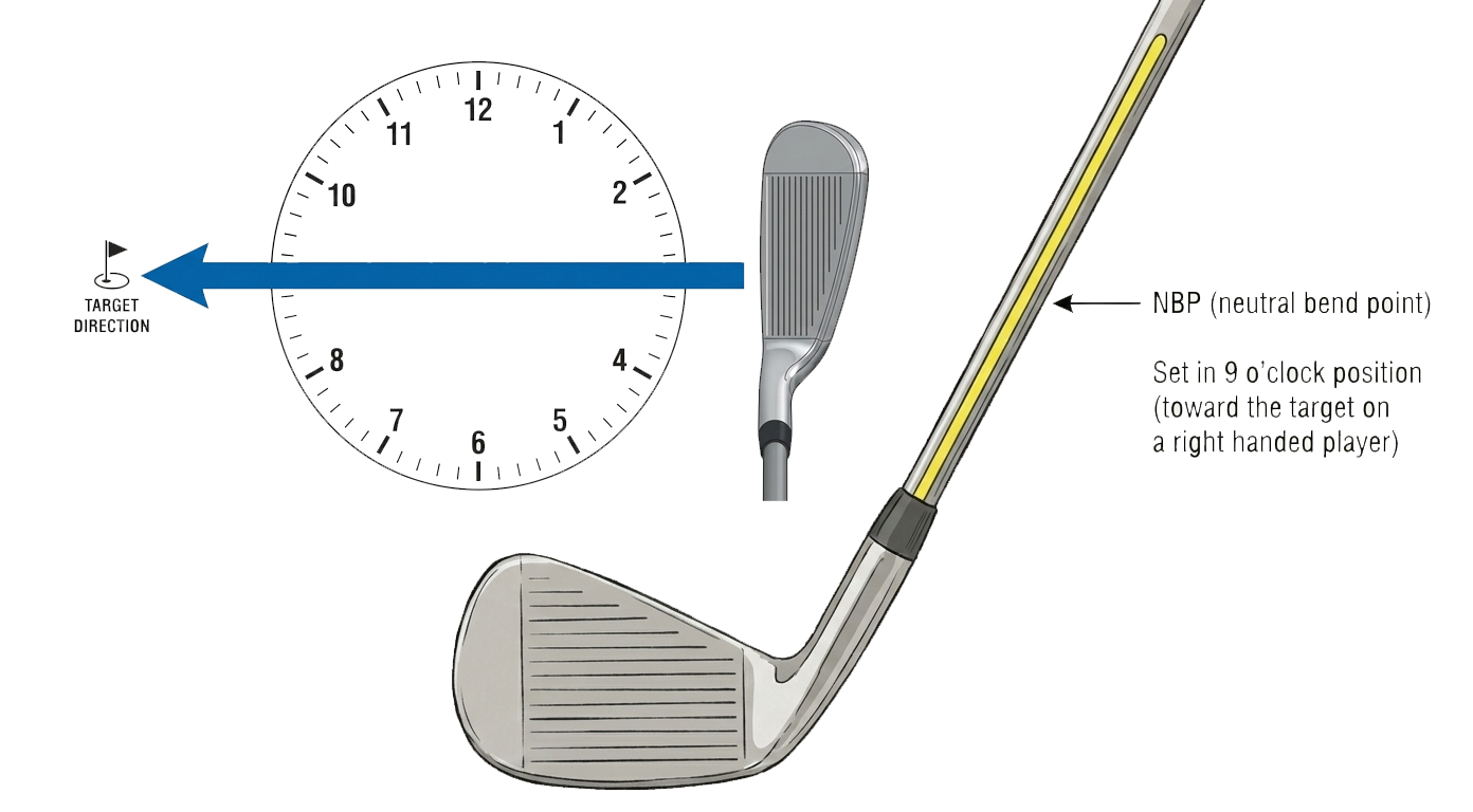 golf shaft spine alignment